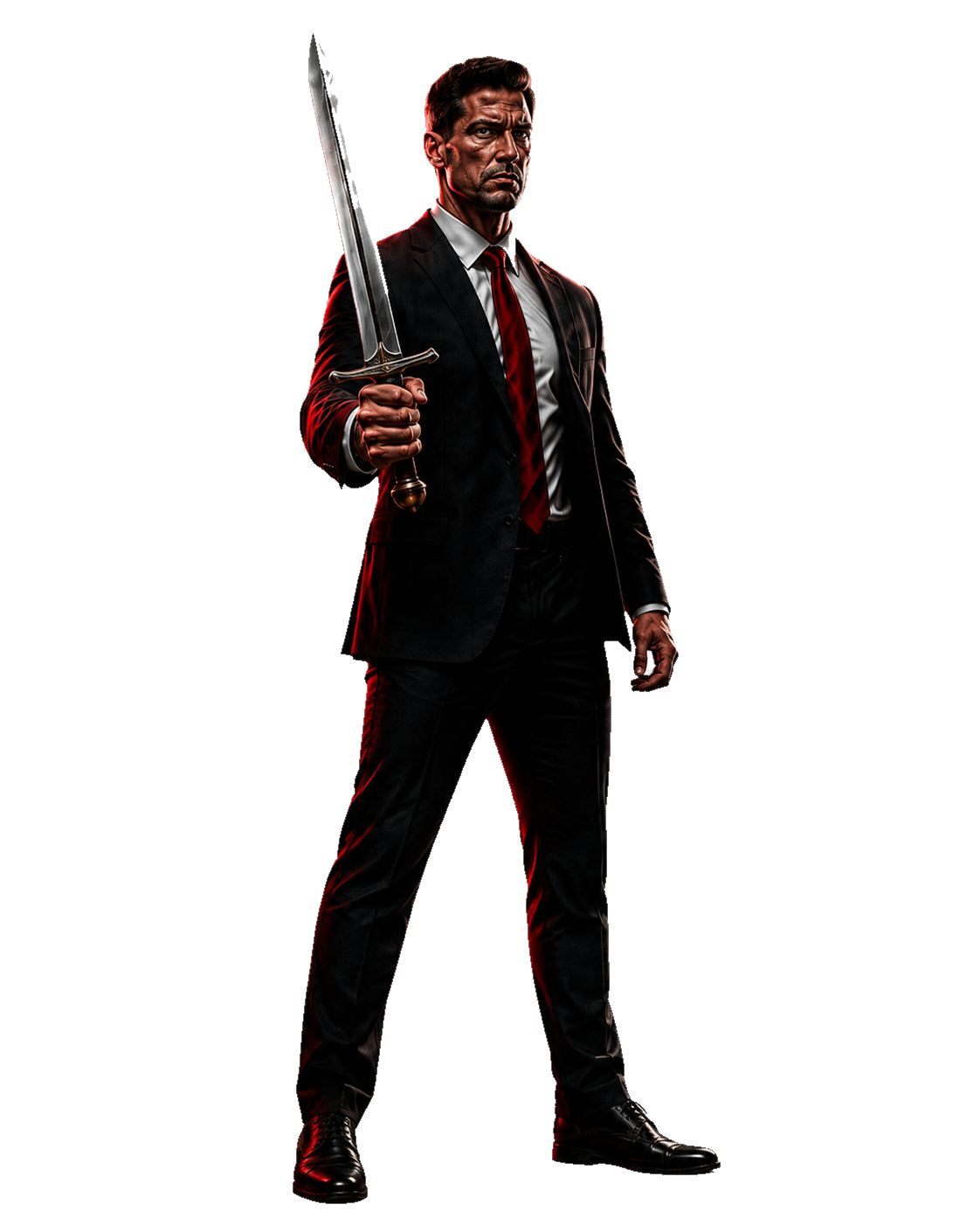 CCU legal offense figure holding a sword.